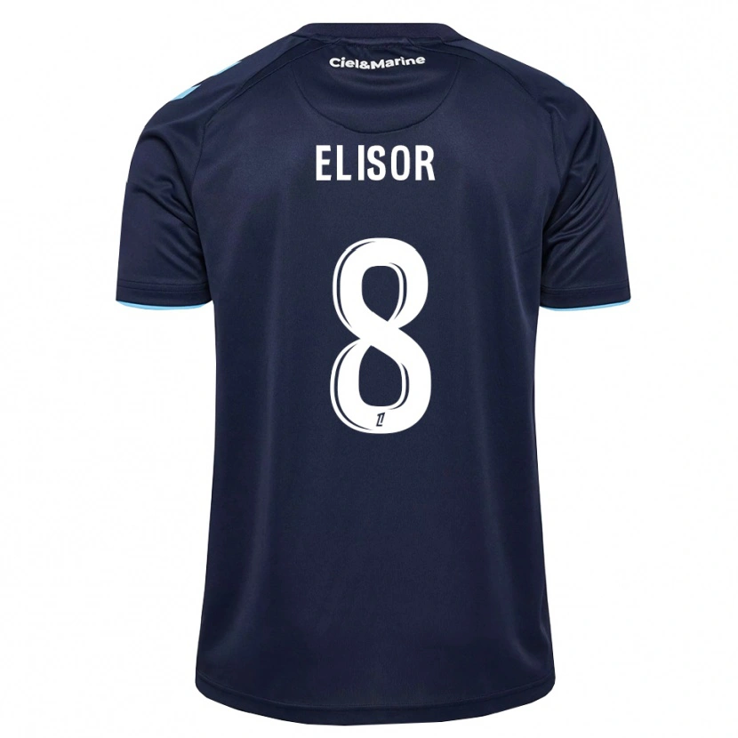 Danxen Heren Salomé Elisor #8 Centaurieblauw Middernachtblauw Thuisshirt Thuistenue 2026/27 T-Shirt