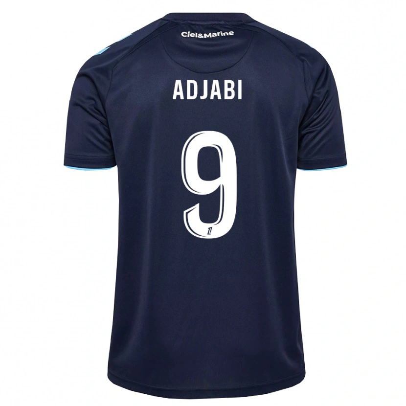 Danxen Heren Ikram Adjabi #9 Centaurieblauw Middernachtblauw Thuisshirt Thuistenue 2026/27 T-Shirt