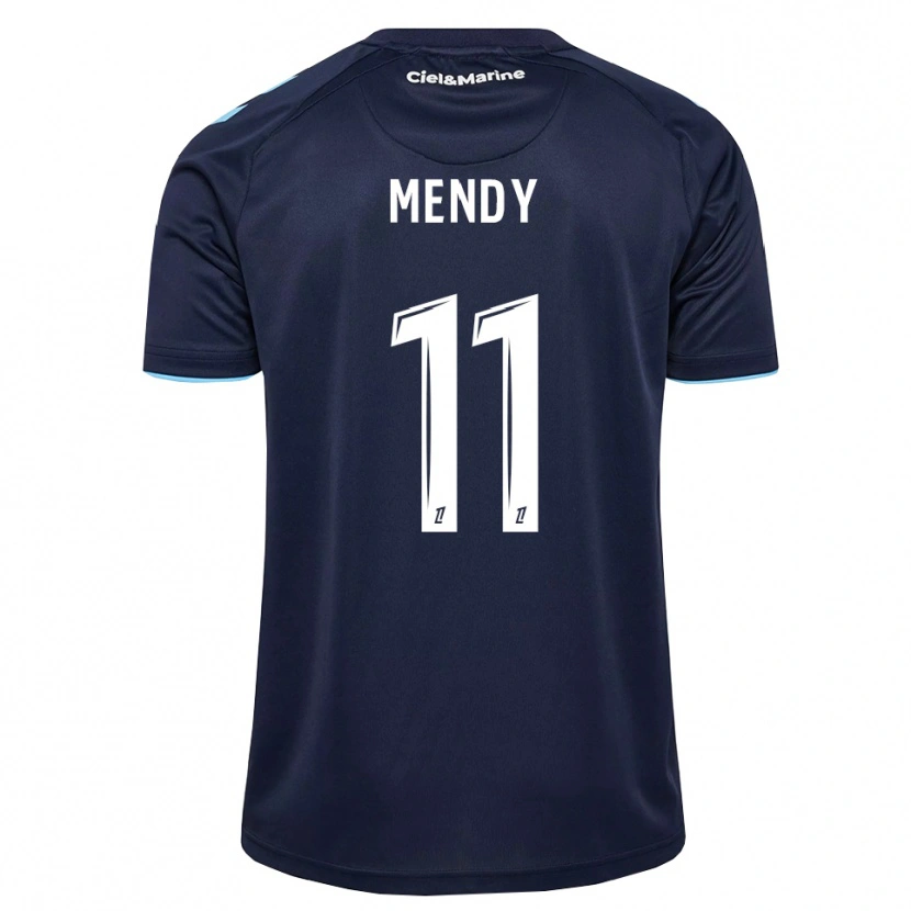 Danxen Heren Mélinda Mendy #11 Centaurieblauw Middernachtblauw Thuisshirt Thuistenue 2026/27 T-Shirt