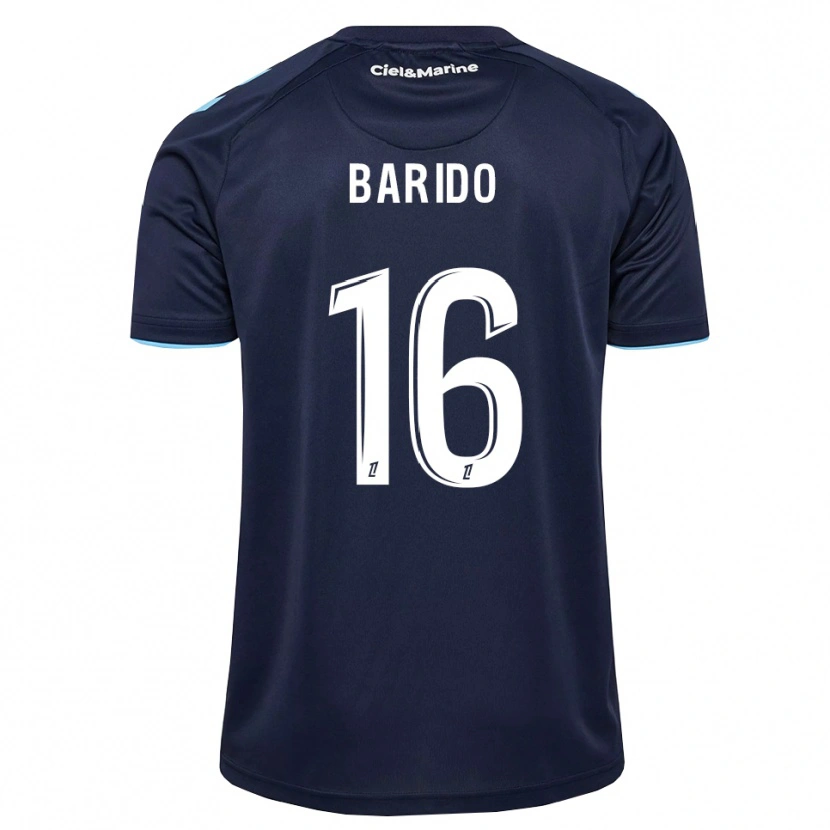 Danxen Heren Jules Barido #16 Centaurieblauw Middernachtblauw Thuisshirt Thuistenue 2026/27 T-Shirt
