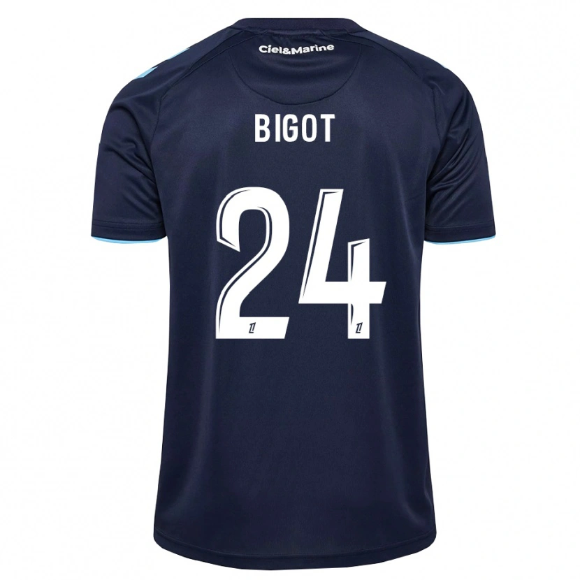 Danxen Heren Maureen Bigot #24 Centaurieblauw Middernachtblauw Thuisshirt Thuistenue 2026/27 T-Shirt