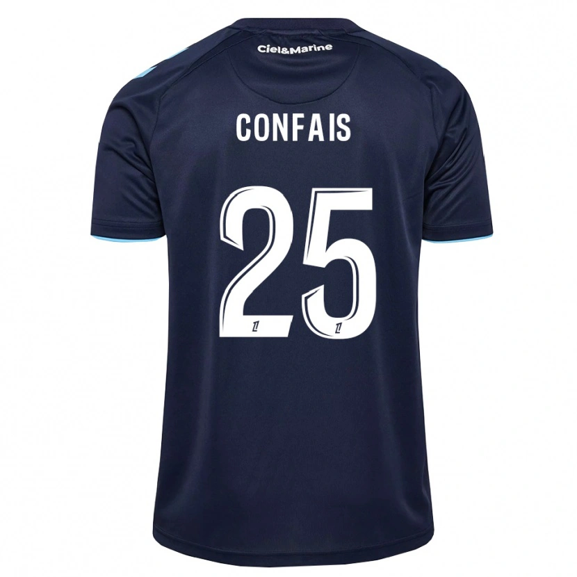 Danxen Heren Aloïs Confais #25 Centaurieblauw Middernachtblauw Thuisshirt Thuistenue 2026/27 T-Shirt