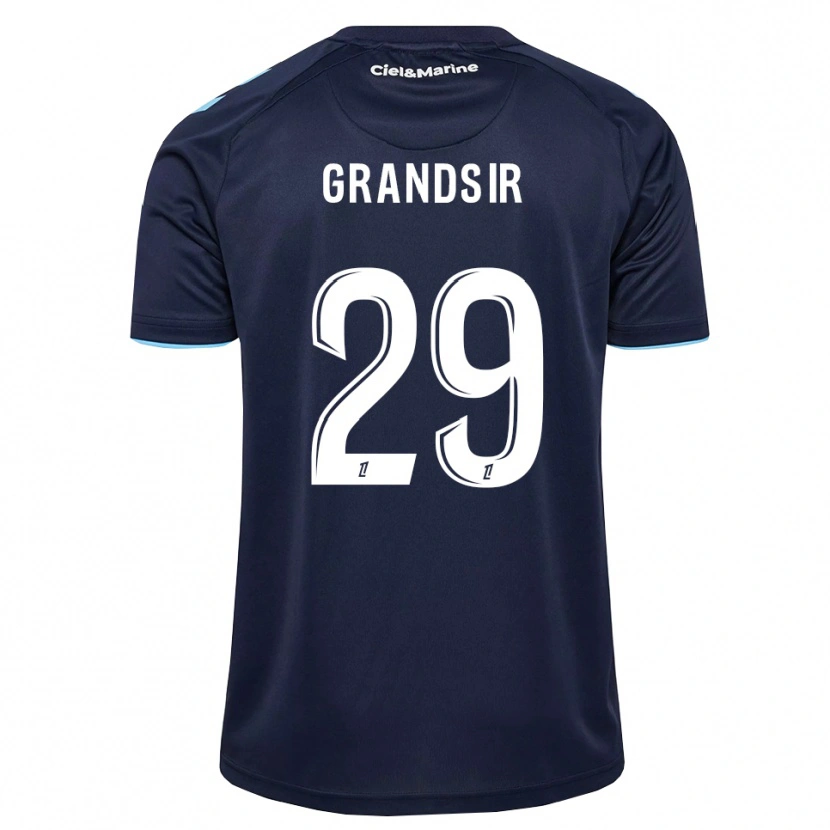 Danxen Heren Samuel Grandsir #29 Centaurieblauw Middernachtblauw Thuisshirt Thuistenue 2026/27 T-Shirt