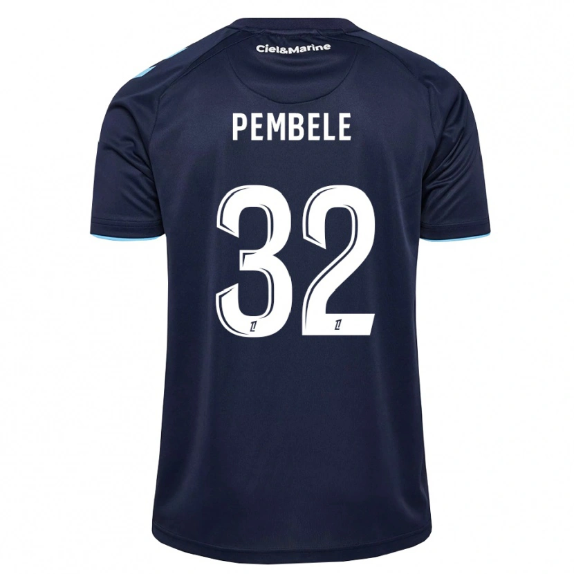 Danxen Heren Timothée Pembélé #32 Centaurieblauw Middernachtblauw Thuisshirt Thuistenue 2026/27 T-Shirt