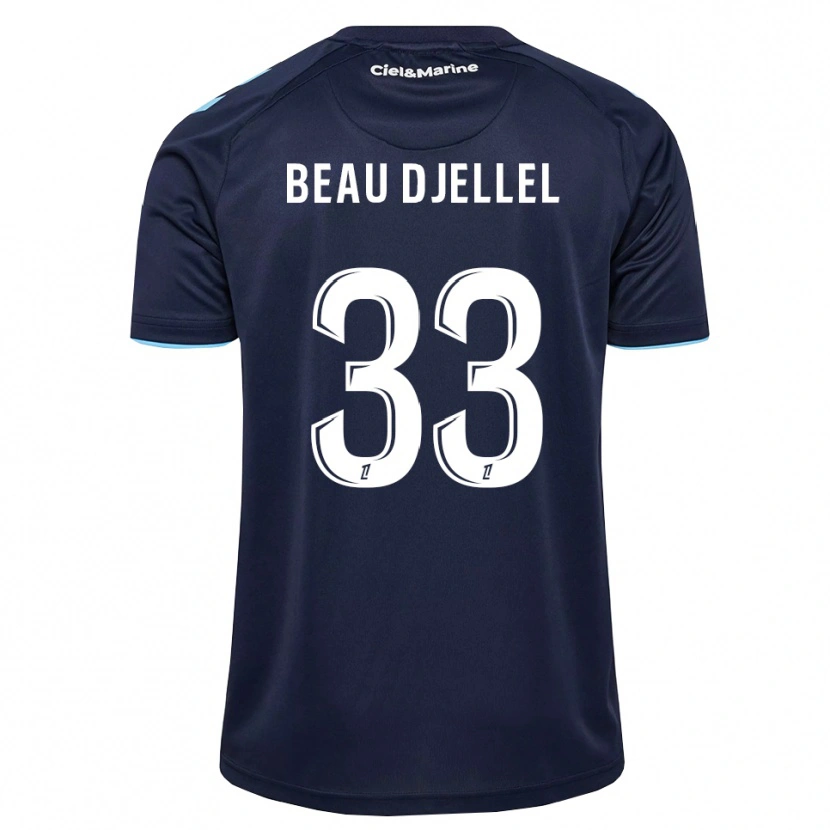 Danxen Heren Yanis Beau Djellel #33 Centaurieblauw Middernachtblauw Thuisshirt Thuistenue 2026/27 T-Shirt