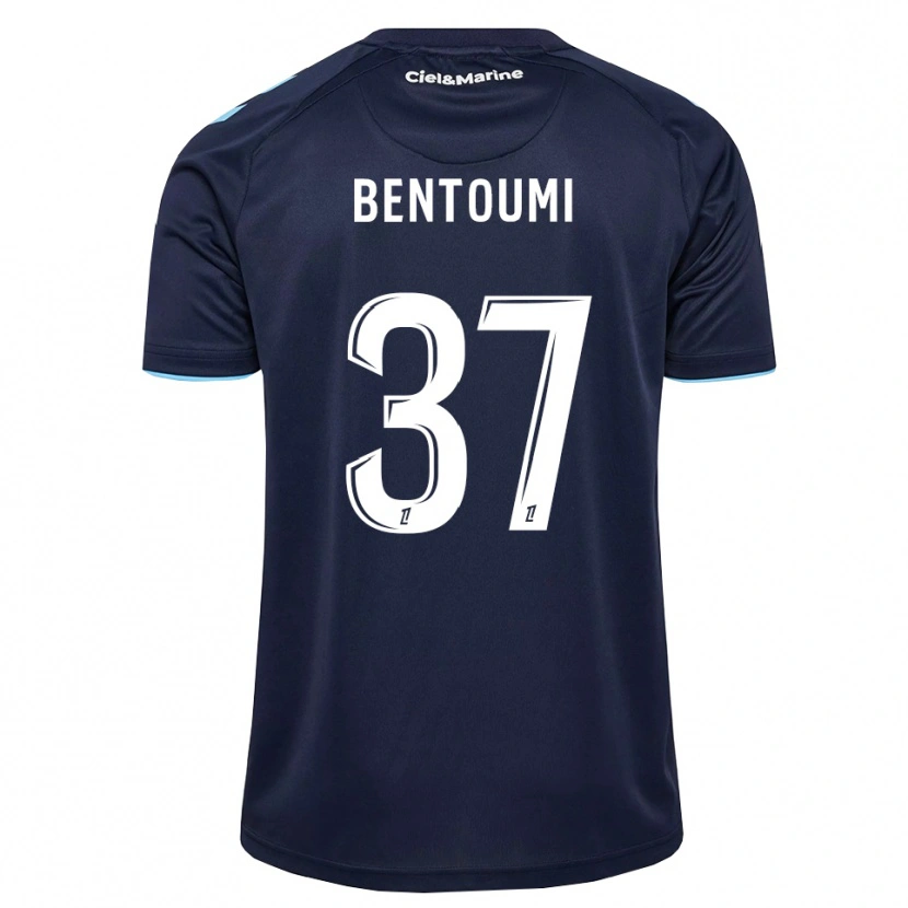 Danxen Heren Mokrane Bentoumi #37 Centaurieblauw Middernachtblauw Thuisshirt Thuistenue 2026/27 T-Shirt