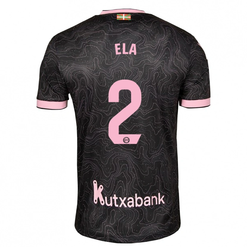 Danxen Heren Noé Ela #2 Zwart Roze Uitshirt Uittenue 2026/27 T-Shirt