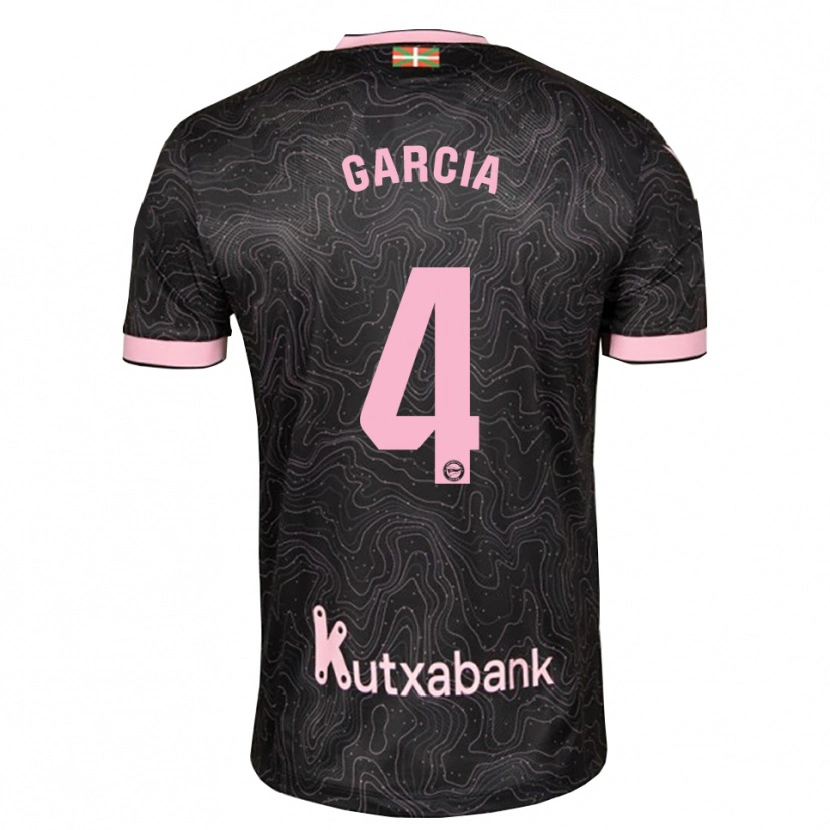 Danxen Heren Pichi García #4 Zwart Roze Uitshirt Uittenue 2026/27 T-Shirt