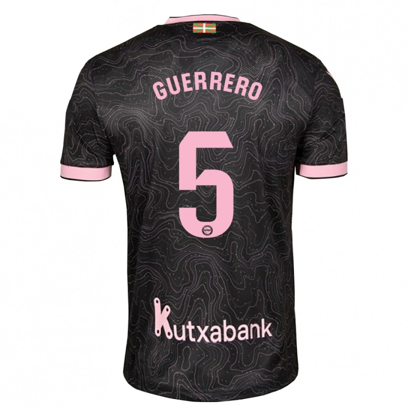 Danxen Heren Ángel Guerrero #5 Zwart Roze Uitshirt Uittenue 2026/27 T-Shirt