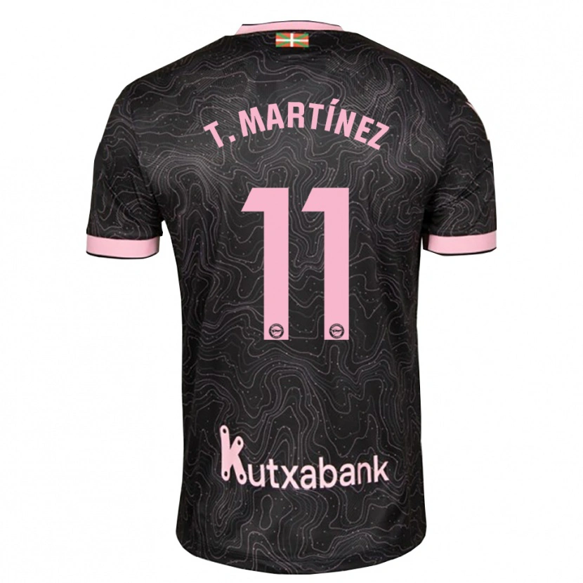 Danxen Heren Toni Martínez #11 Zwart Roze Uitshirt Uittenue 2026/27 T-Shirt