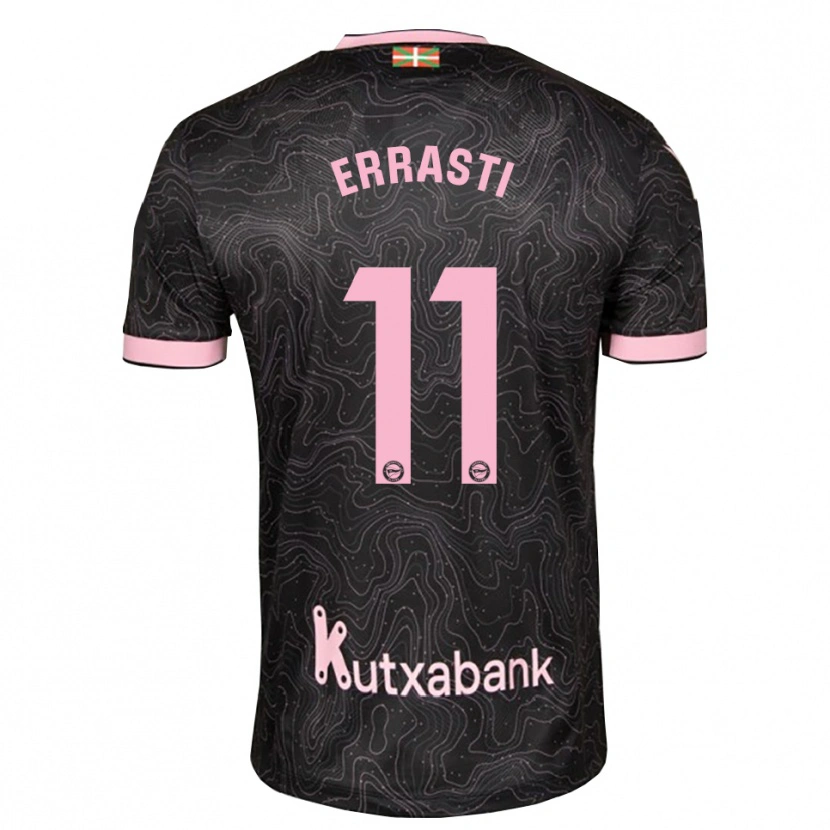 Danxen Heren Elene Errasti #11 Zwart Roze Uitshirt Uittenue 2026/27 T-Shirt