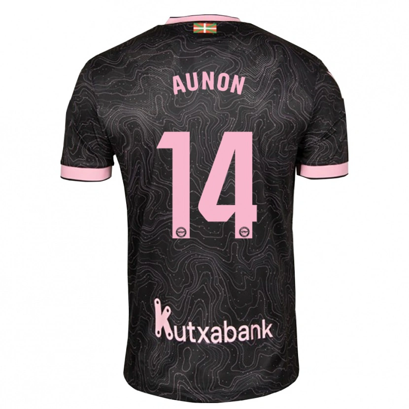 Danxen Heren Cristina Auñón #14 Zwart Roze Uitshirt Uittenue 2026/27 T-Shirt