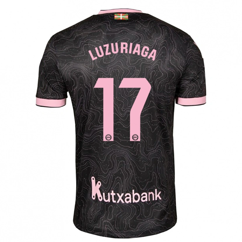 Danxen Heren Judith Luzuriaga #17 Zwart Roze Uitshirt Uittenue 2026/27 T-Shirt