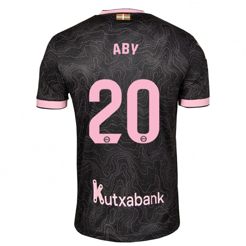 Danxen Heren Emmanuella Aby #20 Zwart Roze Uitshirt Uittenue 2026/27 T-Shirt