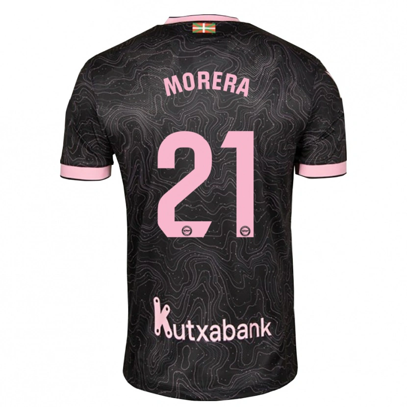 Danxen Heren Carla Morera #21 Zwart Roze Uitshirt Uittenue 2026/27 T-Shirt