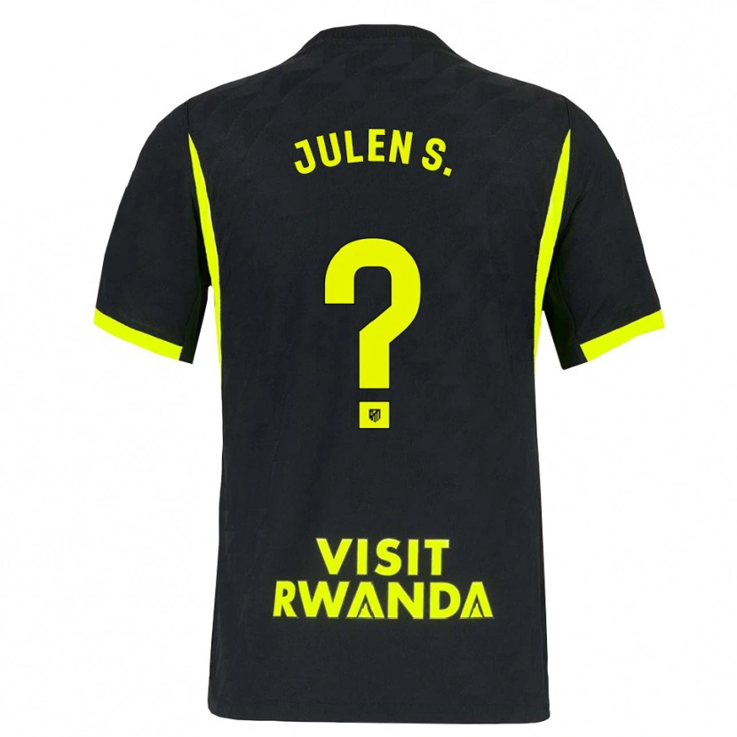 Danxen Heren Julen Sánchez #0 Heldergroen Zwart Uitshirt Uittenue 2026/27 T-Shirt
