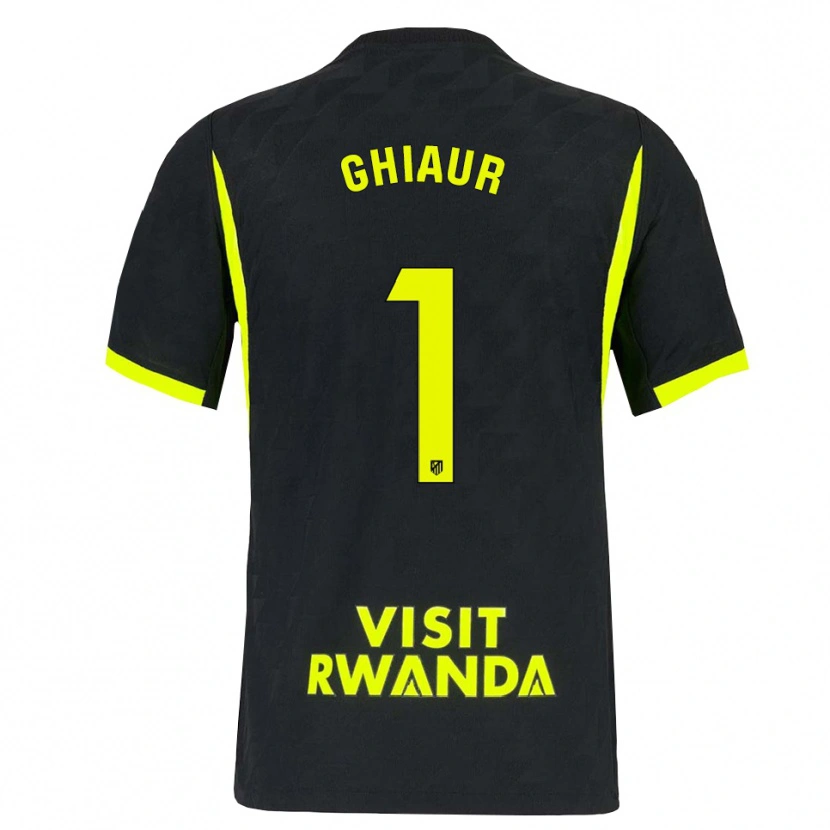 Danxen Heren Octavian Ghiaur #1 Heldergroen Zwart Uitshirt Uittenue 2026/27 T-Shirt