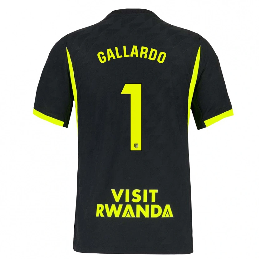 Danxen Heren Lola Gallardo #1 Heldergroen Zwart Uitshirt Uittenue 2026/27 T-Shirt