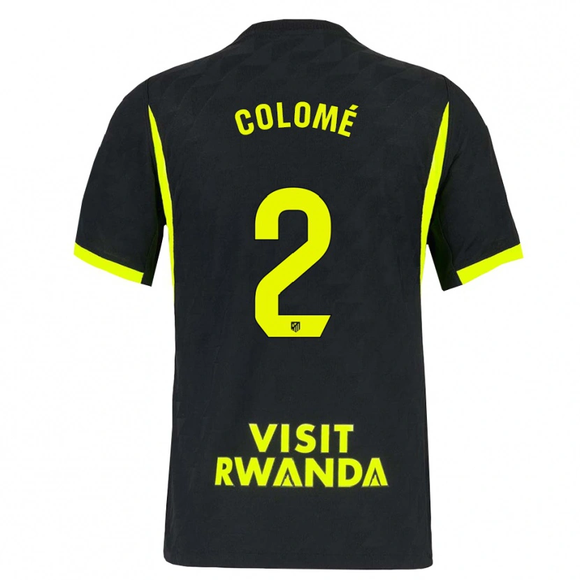 Danxen Heren Jan Colomé #2 Heldergroen Zwart Uitshirt Uittenue 2026/27 T-Shirt