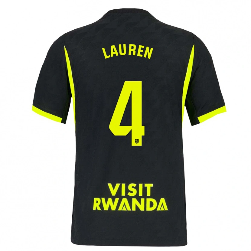 Danxen Heren Lauren Eduarda Leal Costa #4 Heldergroen Zwart Uitshirt Uittenue 2026/27 T-Shirt