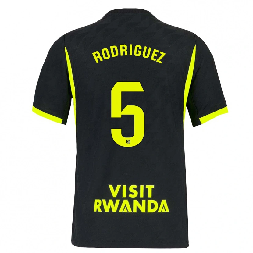 Danxen Heren Cinta Rodriguez #5 Heldergroen Zwart Uitshirt Uittenue 2026/27 T-Shirt
