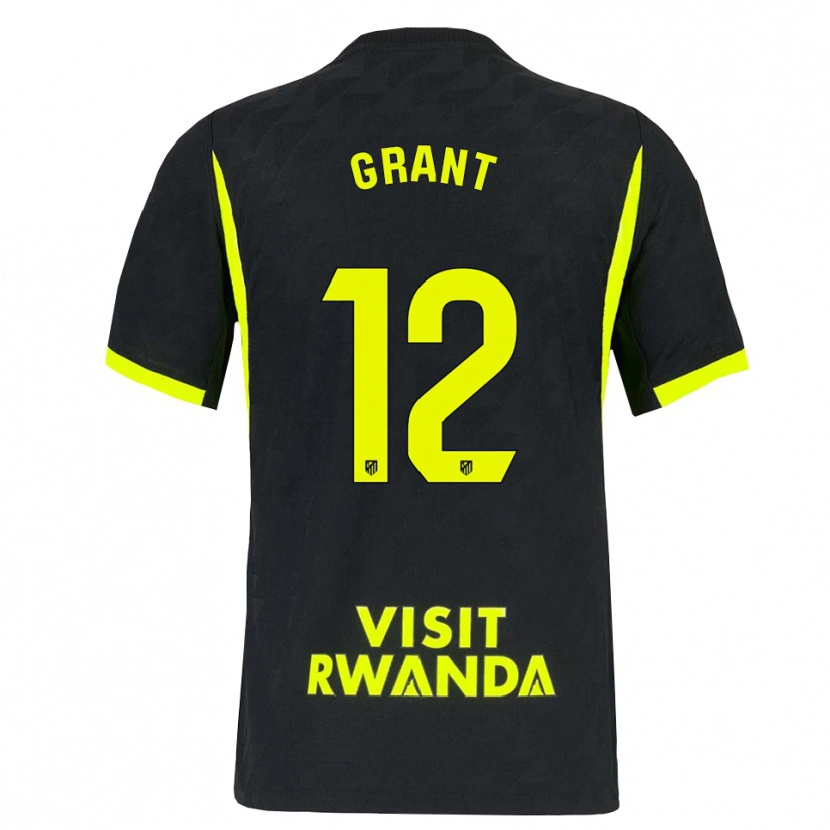 Danxen Heren Cristian Grant #12 Heldergroen Zwart Uitshirt Uittenue 2026/27 T-Shirt