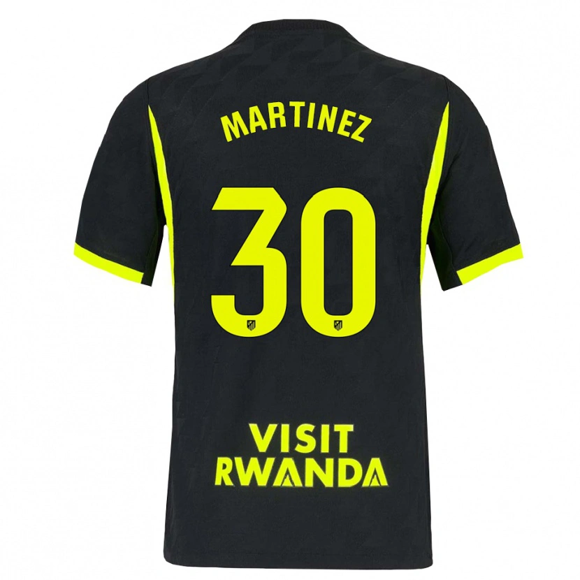 Danxen Heren Daniel Martinez #30 Heldergroen Zwart Uitshirt Uittenue 2026/27 T-Shirt