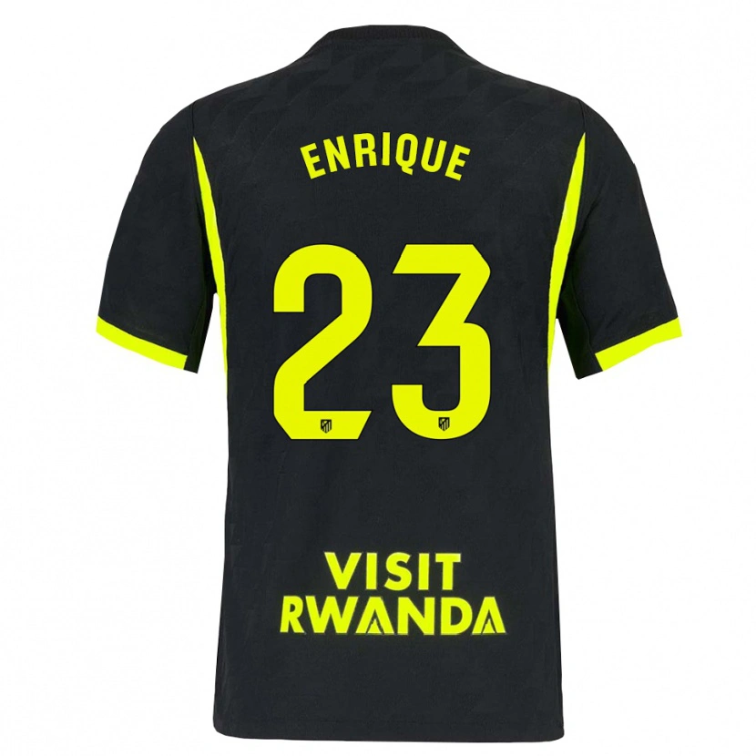 Danxen Heren Gustavo Enrique #23 Heldergroen Zwart Uitshirt Uittenue 2026/27 T-Shirt