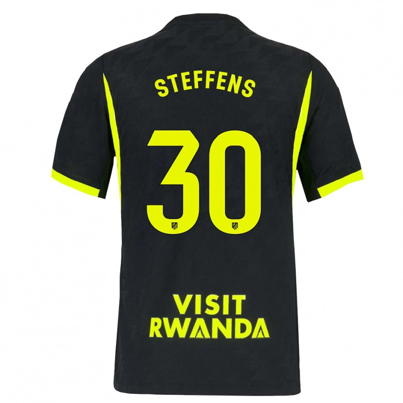 Danxen Heren Serva #30 Heldergroen Zwart Uitshirt Uittenue 2026/27 T-Shirt