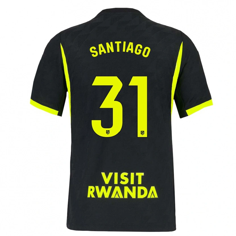 Danxen Heren Abraham Santiago #31 Heldergroen Zwart Uitshirt Uittenue 2026/27 T-Shirt