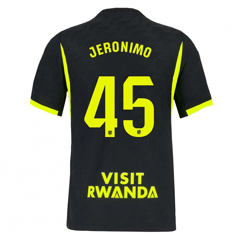Danxen Heren Isaiah Jeronimo #45 Heldergroen Zwart Uitshirt Uittenue 2026/27 T-Shirt