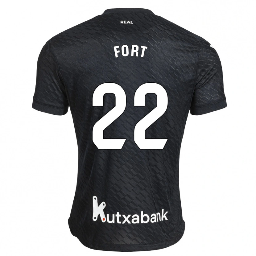 Danxen Heren Héctor Fort #22 Zwart Wit Uitshirt Uittenue 2026/27 T-Shirt