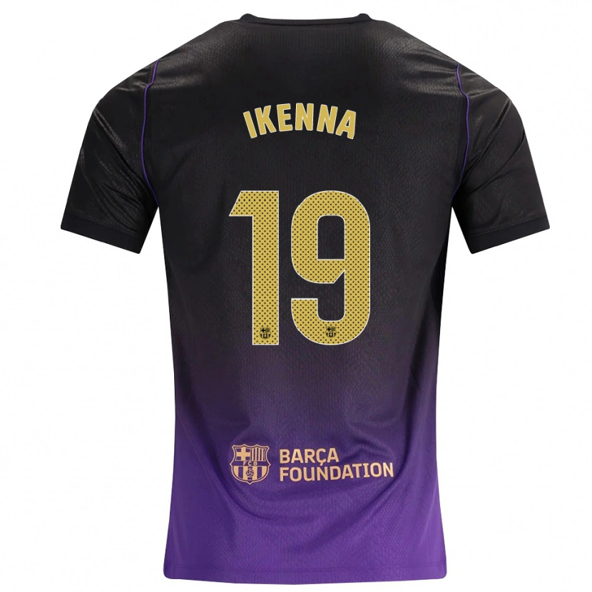Danxen Heren Divine Ikenna #19 Paars Geel Zwart Uitshirt Uittenue 2026/27 T-Shirt
