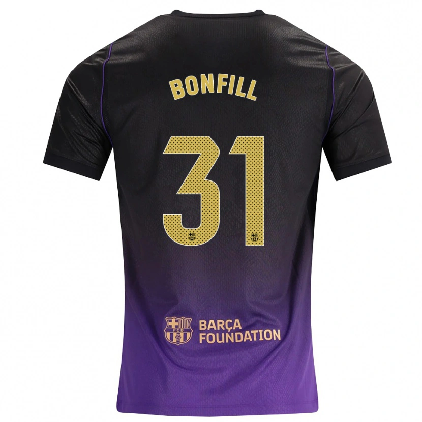 Danxen Heren Max Bonfill #31 Paars Geel Zwart Uitshirt Uittenue 2026/27 T-Shirt