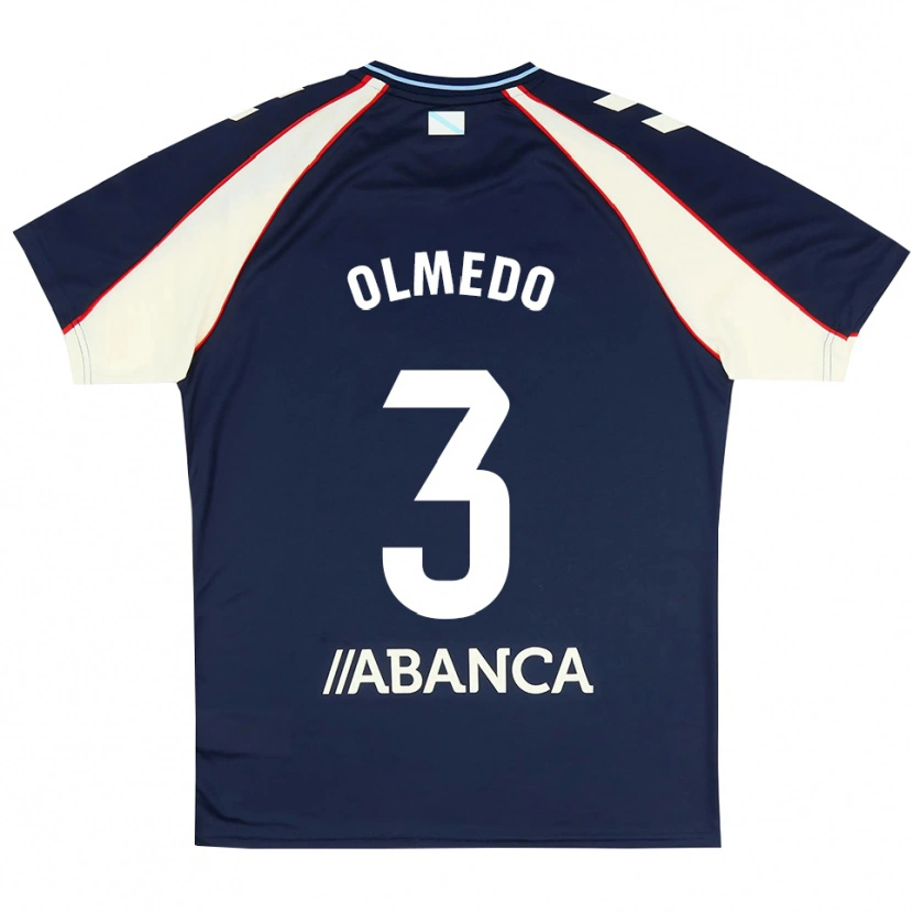 Danxen Heren Alexis Olmedo #3 Koninklijk Blauw Rood Wit Uitshirt Uittenue 2026/27 T-Shirt