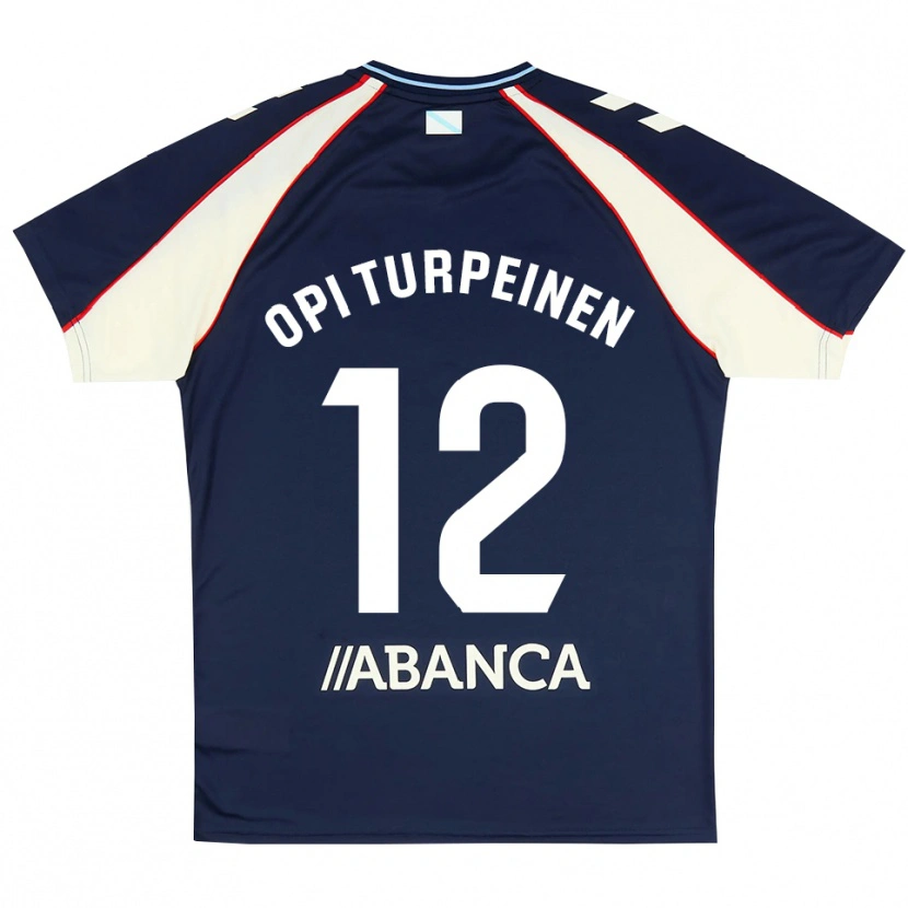 Danxen Heren Aslak Opi Turpeinen #12 Koninklijk Blauw Rood Wit Uitshirt Uittenue 2026/27 T-Shirt