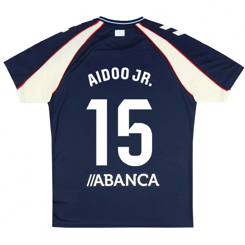Danxen Heren Joseph Aidoo #15 Koninklijk Blauw Rood Wit Uitshirt Uittenue 2026/27 T-Shirt