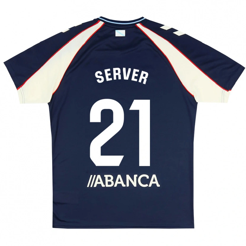 Danxen Heren Izan Server #21 Koninklijk Blauw Rood Wit Uitshirt Uittenue 2026/27 T-Shirt