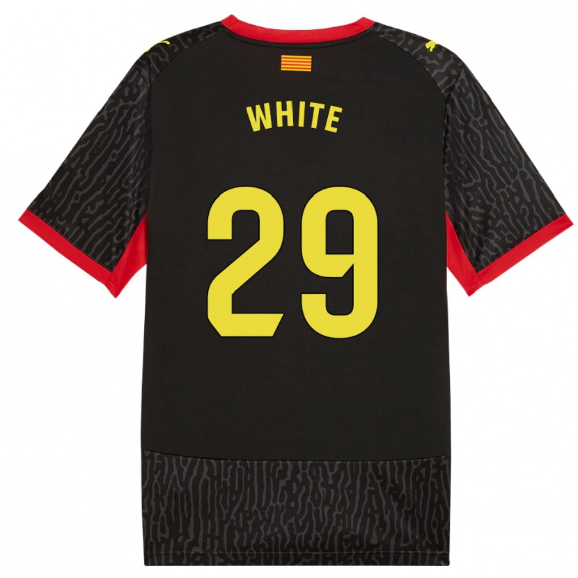 Danxen Heren Lou White #29 Zwart Geel Rood Uitshirt Uittenue 2026/27 T-Shirt