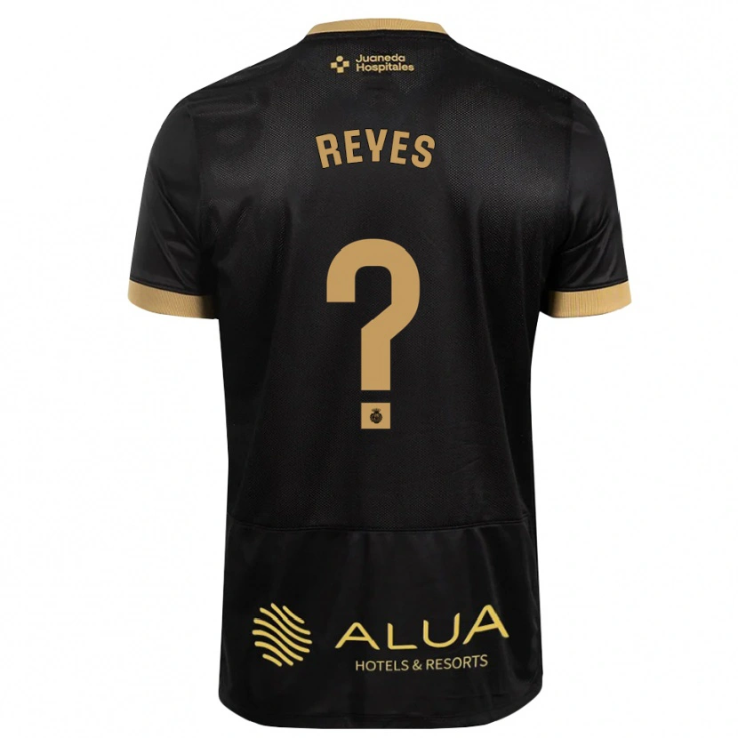 Danxen Heren Borja Reyes #0 Zwart Zandbruin Zwaar Hout Uitshirt Uittenue 2026/27 T-Shirt