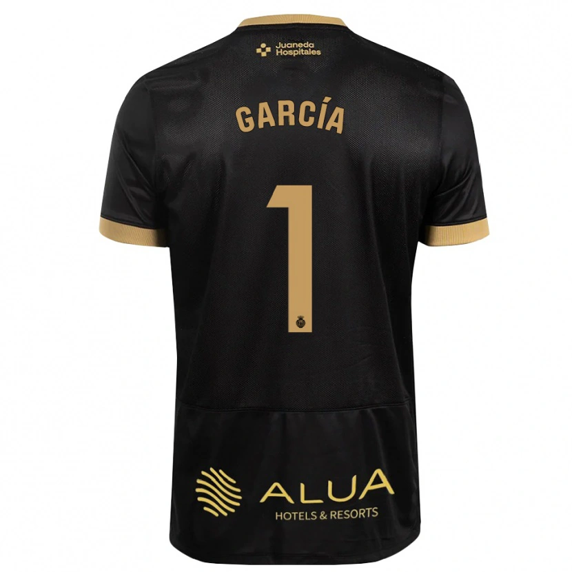 Danxen Heren Pere García #1 Zwart Zandbruin Zwaar Hout Uitshirt Uittenue 2026/27 T-Shirt