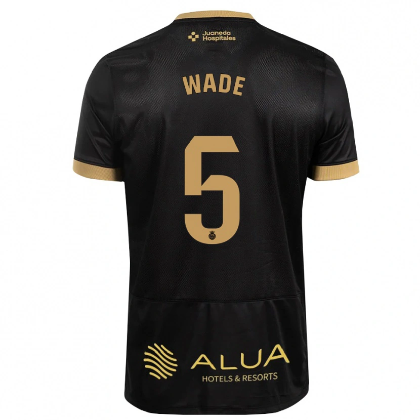 Danxen Heren Sebas Wade #5 Zwart Zandbruin Zwaar Hout Uitshirt Uittenue 2026/27 T-Shirt