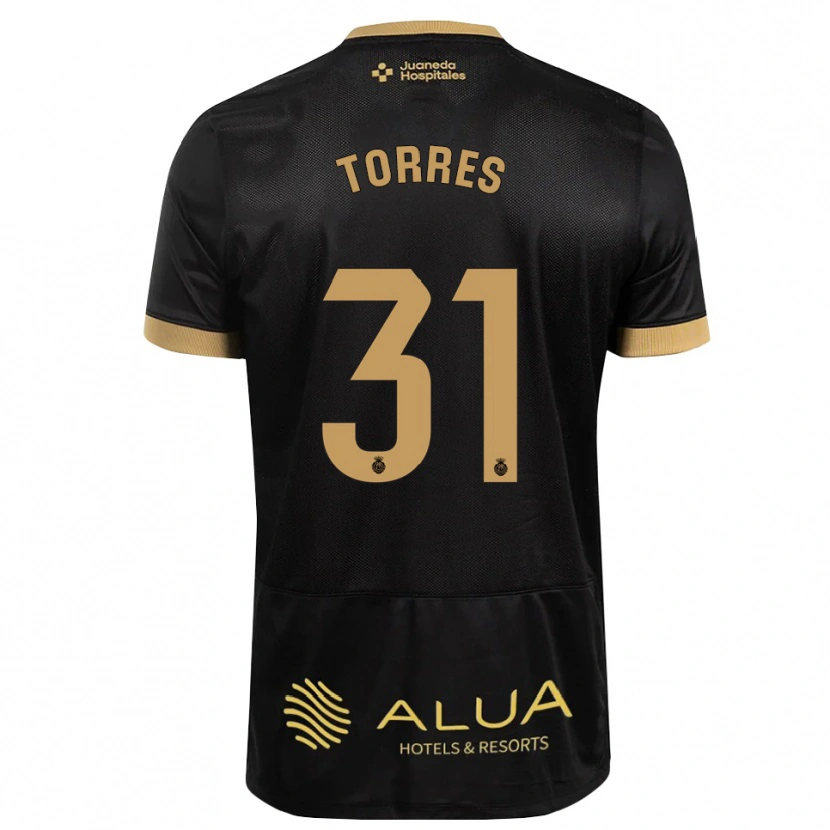 Danxen Heren Adriano Torres #31 Zwart Zandbruin Zwaar Hout Uitshirt Uittenue 2026/27 T-Shirt