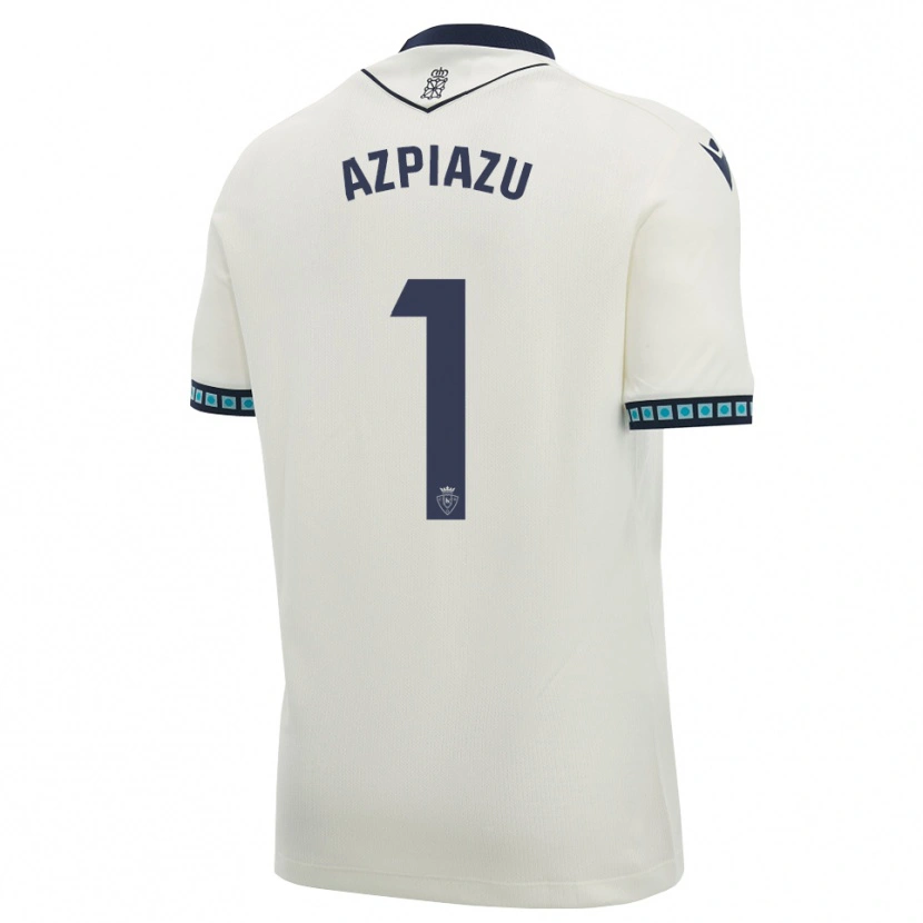 Danxen Heren Nahia Azpiazu Moreno #1 Wit Zwart Licht Hemelsblauw Uitshirt Uittenue 2026/27 T-Shirt