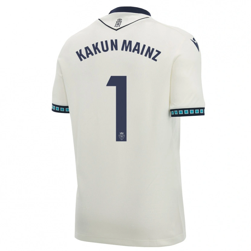 Danxen Heren Kakun Mainz #1 Wit Zwart Licht Hemelsblauw Uitshirt Uittenue 2026/27 T-Shirt