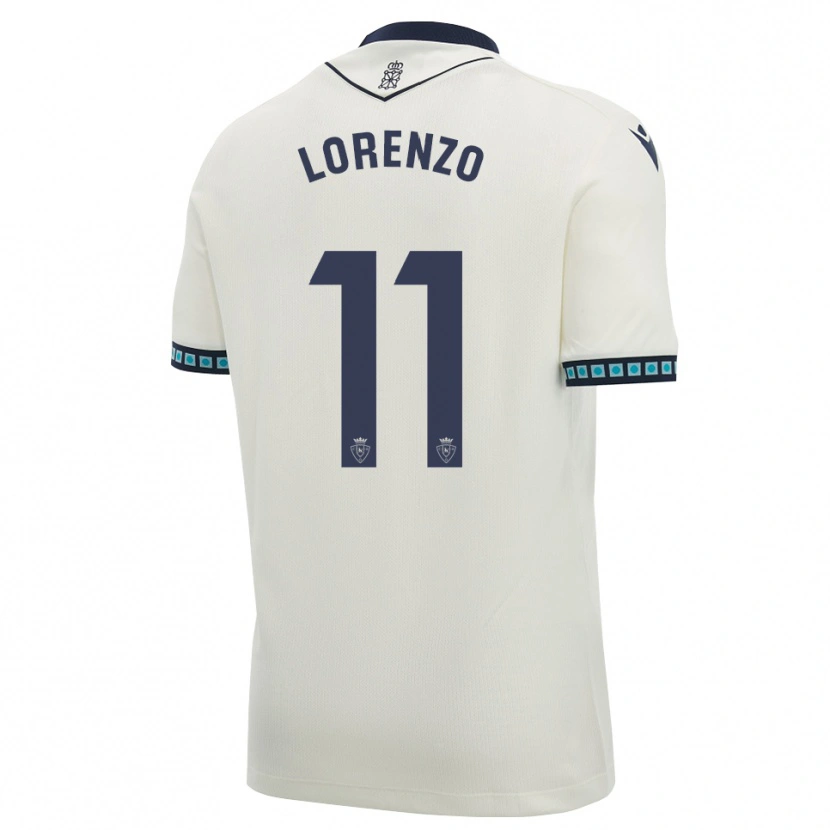 Danxen Heren Nowend Lorenzo #11 Wit Zwart Licht Hemelsblauw Uitshirt Uittenue 2026/27 T-Shirt