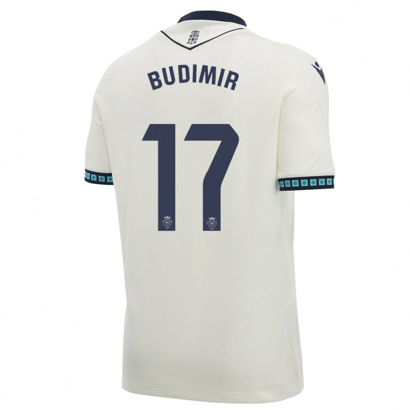 Danxen Heren Ante Budimir #17 Wit Zwart Licht Hemelsblauw Uitshirt Uittenue 2026/27 T-Shirt
