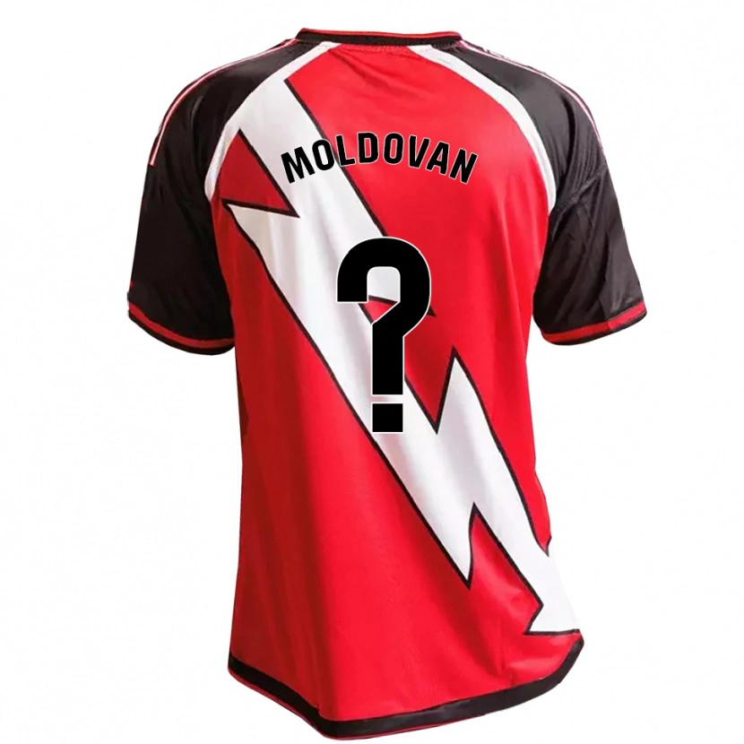 Danxen Heren Daniel Moldovan #0 Rood Zwart Wit Uitshirt Uittenue 2026/27 T-Shirt