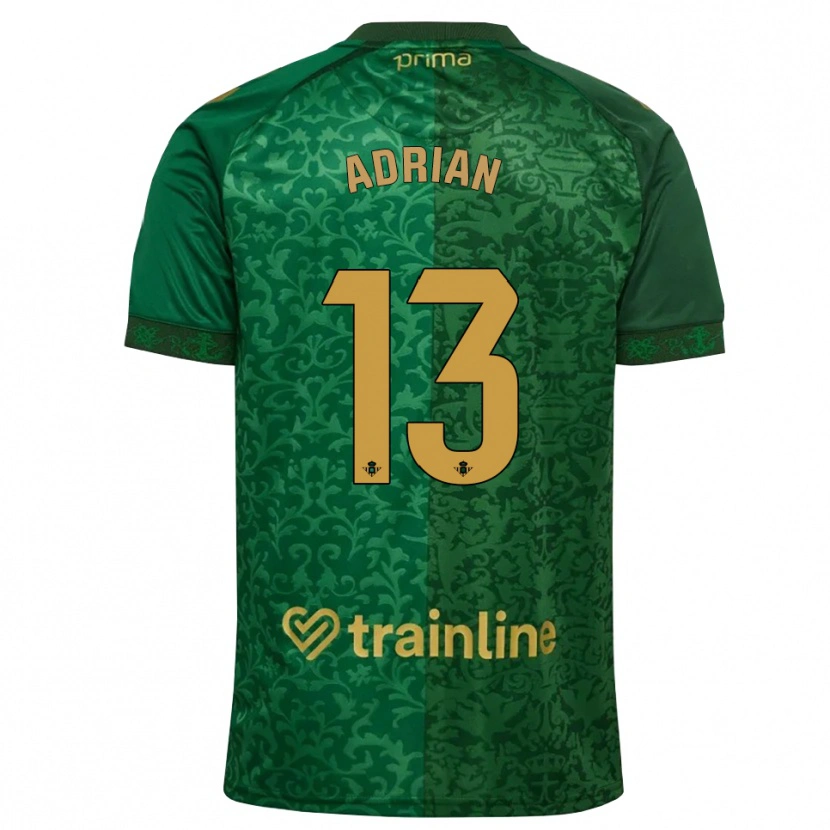 Danxen Heren Adrian #13 Bosgroen Donker Goudenrood Uitshirt Uittenue 2026/27 T-Shirt