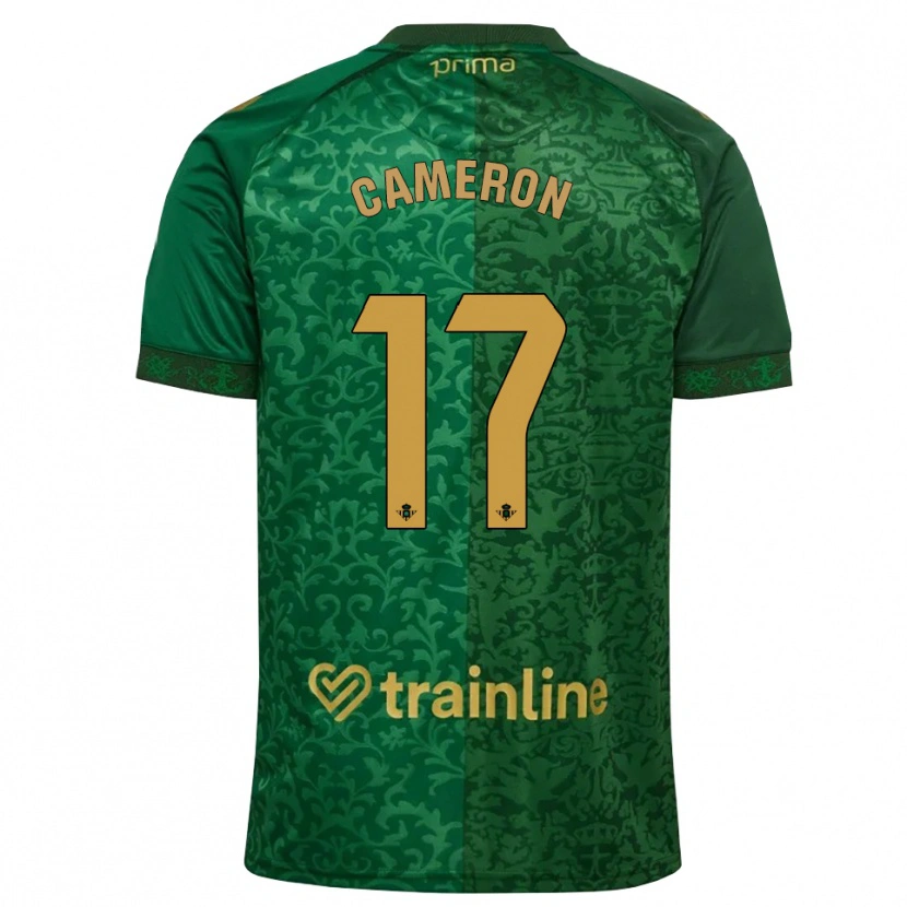 Danxen Heren Tiffany Cameron #17 Bosgroen Donker Goudenrood Uitshirt Uittenue 2026/27 T-Shirt